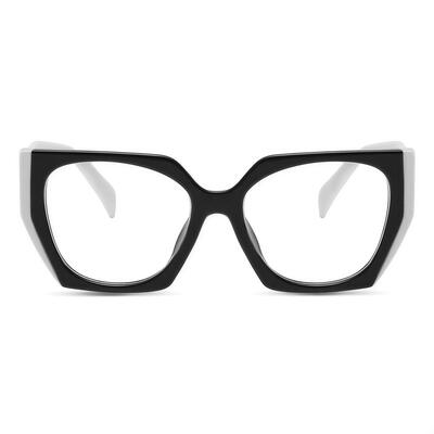 Hedda Schwarze Quadratische Brille