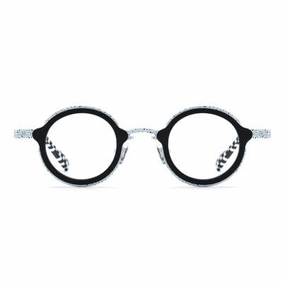 DuBois Black Square Glasses
