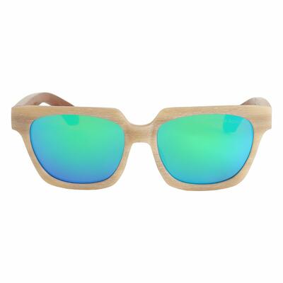 Hedda Beige Square Sunglasses