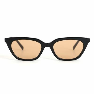 Tucker Black Rectangle Sunglasses