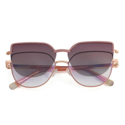 Francesca Orange Cat Eye Brille