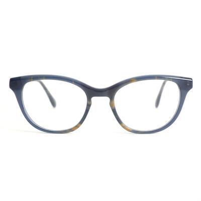 Patrick Lunettes Cat Eye Bleues