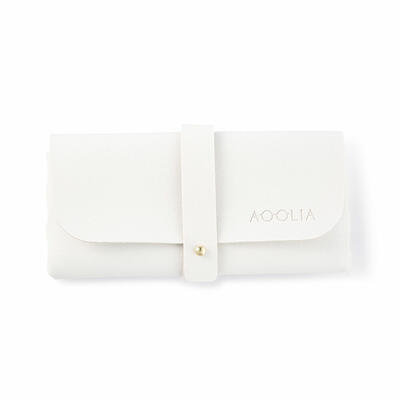 Man-made Leather Eyeglasses Case (White)