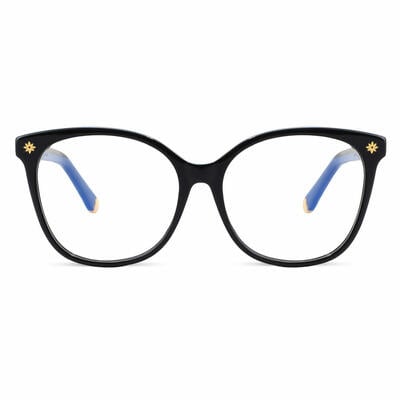 Ellison Lunettes Carrées Noires