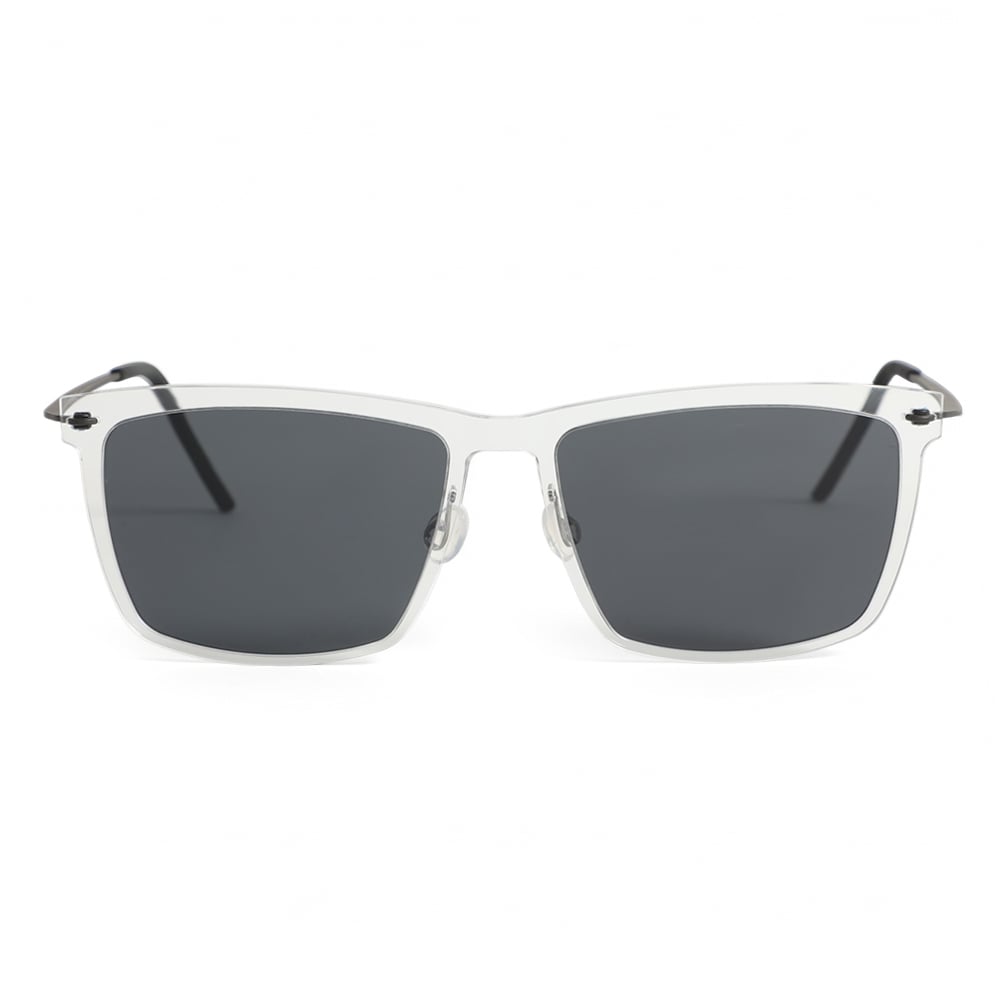 Adam Clear Rectangle Sunglasses