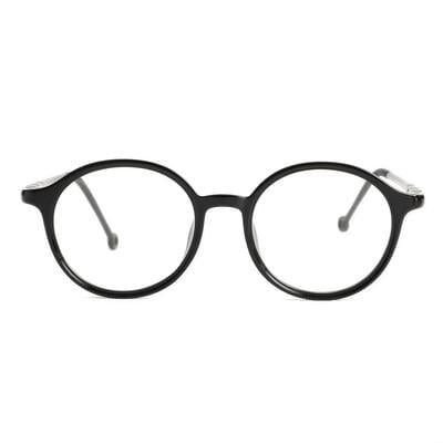 Abner Schwarze Runde Brille