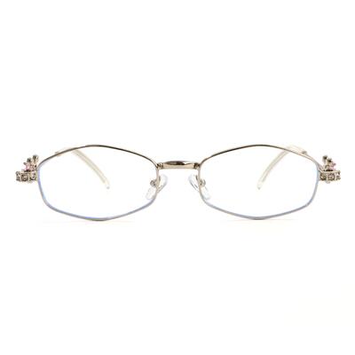 Penny Silver Oval Glasses