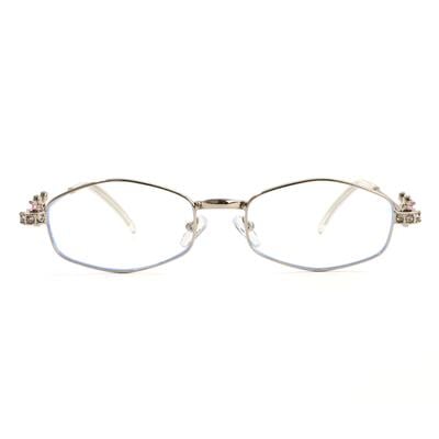 Penny Silver Oval Glasses