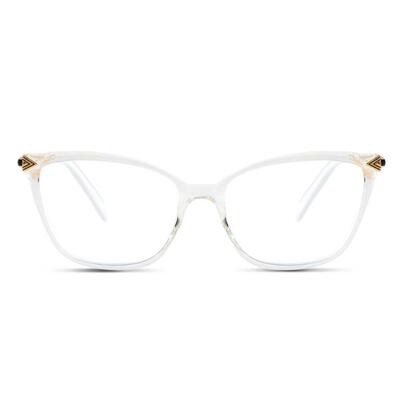 Malthus Clear Cat Eye Glasses