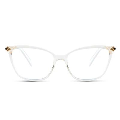 Malthus Clear Cat Eye Glasses
