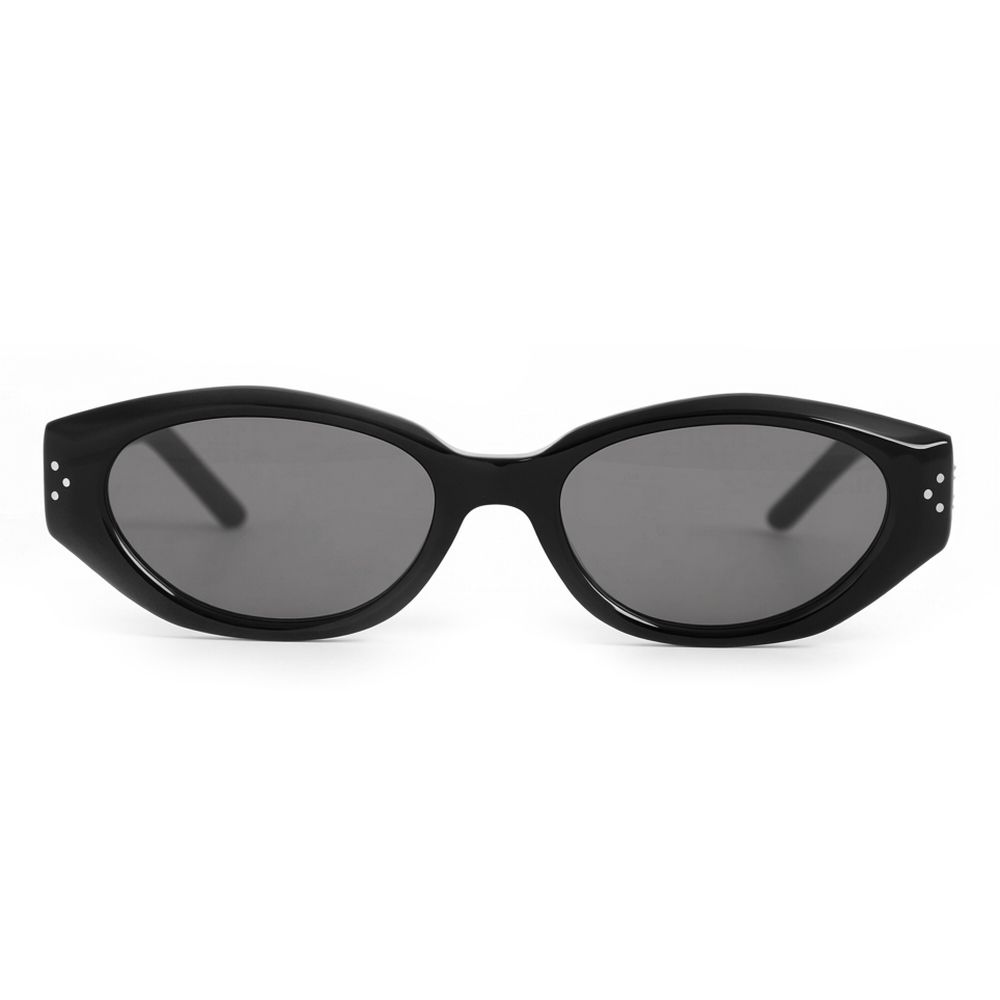 Moore Lunettes de soleil Ovales Noires