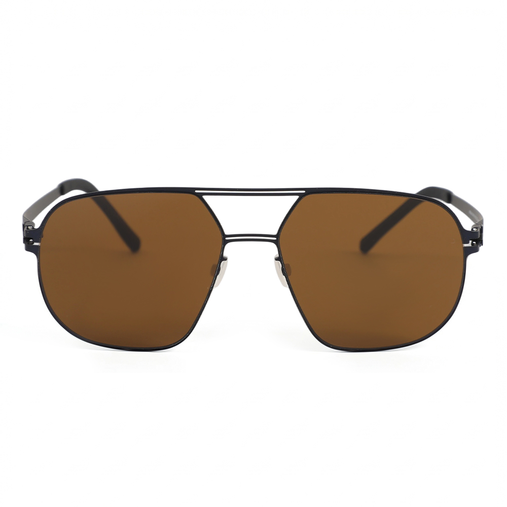 Andre Lunettes de soleil Aviateur Marron
