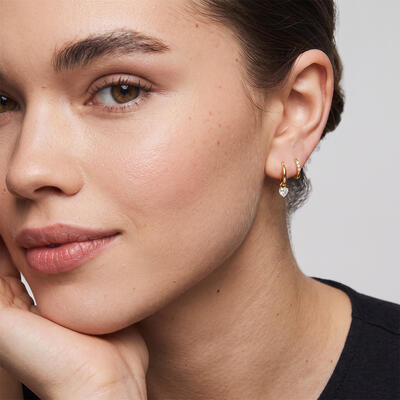 "Echo des Herzschlags" Stackable-Ohrring-Set