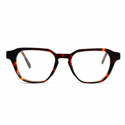 Patrick Lunettes Carrées Écaille