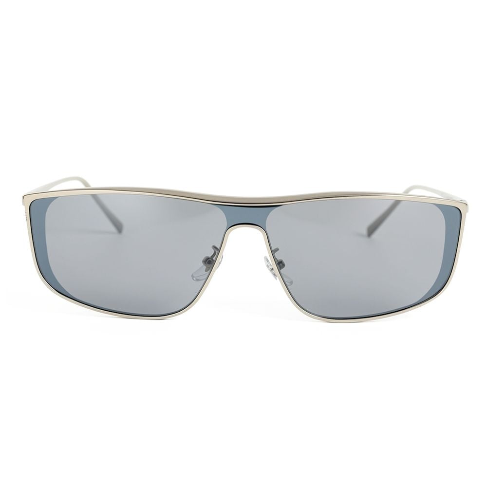 Grace Blaue Rechteckige Sonnenbrille