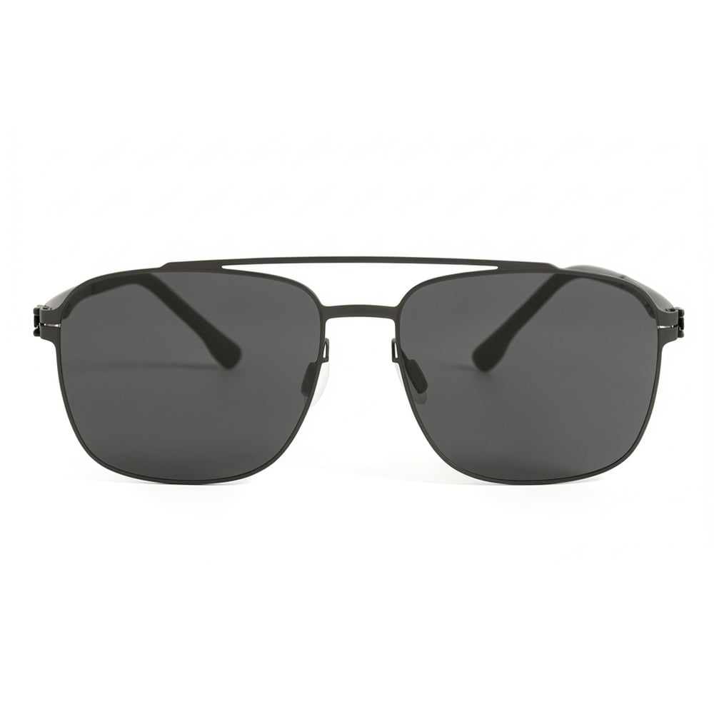 Waters Lunettes de soleil Aviateur Noires