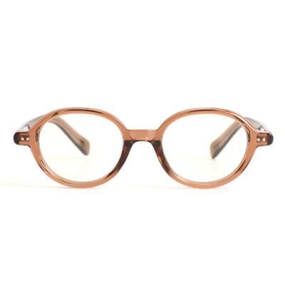 Dwight Lunettes Ovales Marron