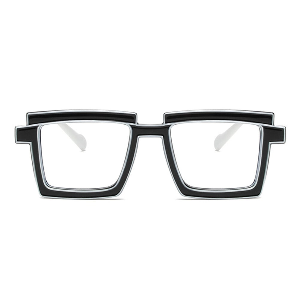 lossie Black Square Glasses