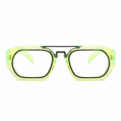 Elvis Green Aviator Glasses