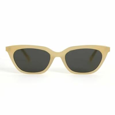 Tucker Yellow Rectangle Sunglasses