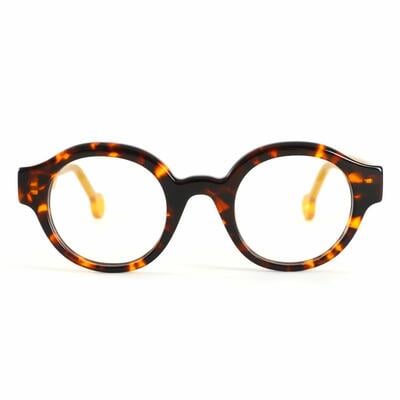Polly Lunettes Rondes Écaille