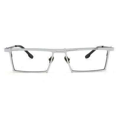 Wit White Rectangle Glasses