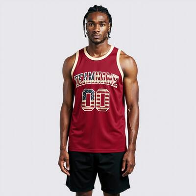 バスケシャツ 名前 チーム名 番号 タンクトップ ノースリーブ バスケウェア ユニフォーム ジャージ 男女兼用 オーダーメイド