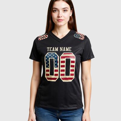 カスタマイズ アメリカンフットボール ユニフォーム ロゴマーク 背番号 胸番号 チーム名 ネーム入り