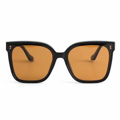 Bowen Black Square Sunglasses