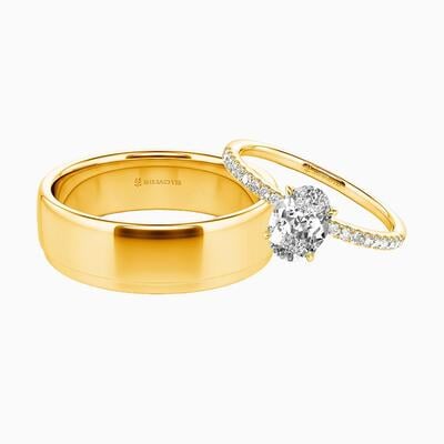 "The Secret We Keep" Couple‘s Ring Set