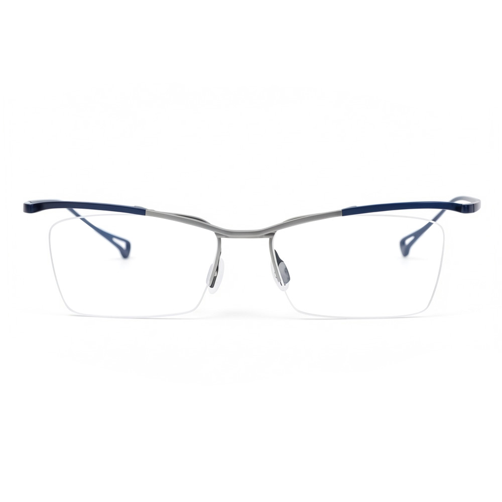 Denley Blue Rectangle Glasses