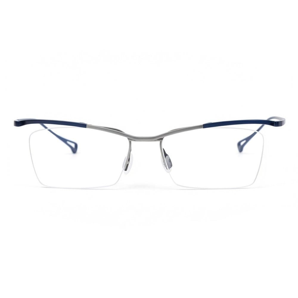 Denley Blue Rectangle Glasses
