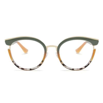 Harte Yellow Cat Eye Glasses