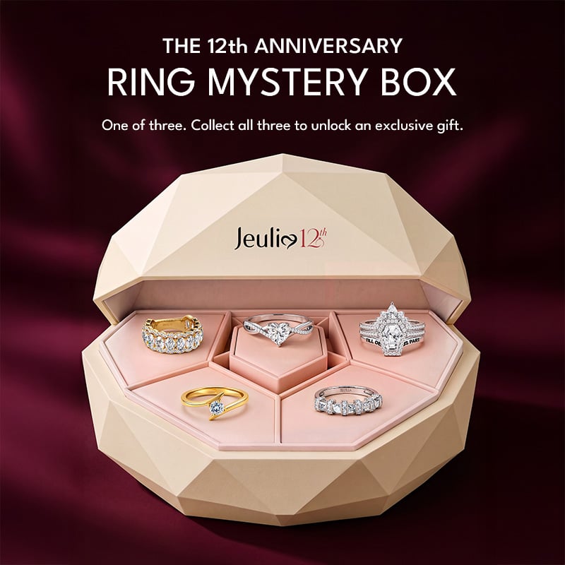 Jeulia Mystery Ring Box
