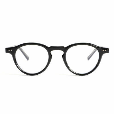 Dorothy Black Round Glasses
