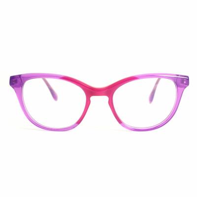 Patrick Purple Cat Eye Glasses