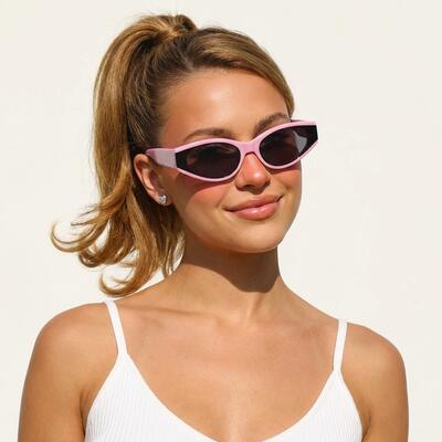 Storm Pink Cat Eye Sunglasses