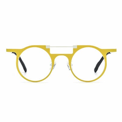 Woolley Yellow Aviator Glasses