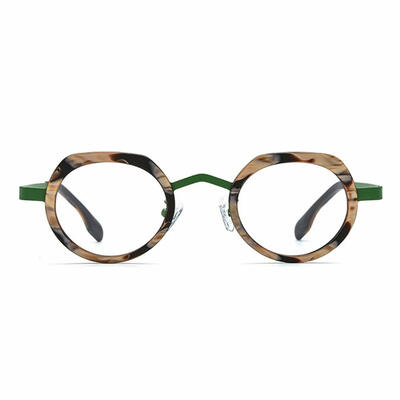 Congreve Lunettes Rondes Marron