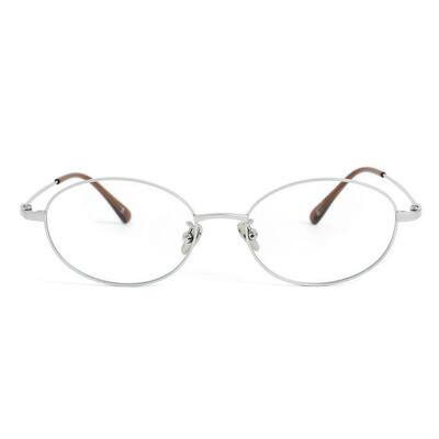 Juliet Lunettes Ovales Argentées