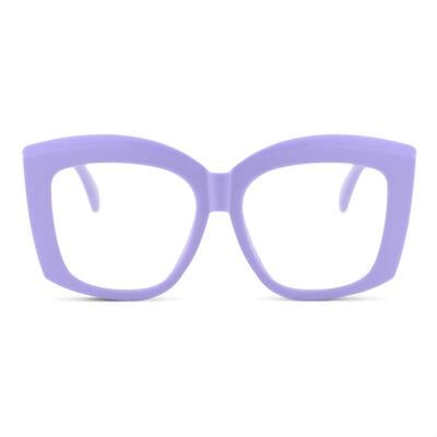 Baro Lunettes Carrées Violettes
