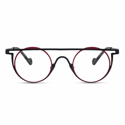 Fraser Purple Round Glasses