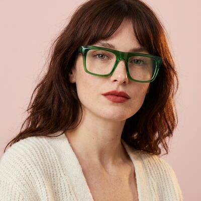 Theresa Green Aviator Glasses