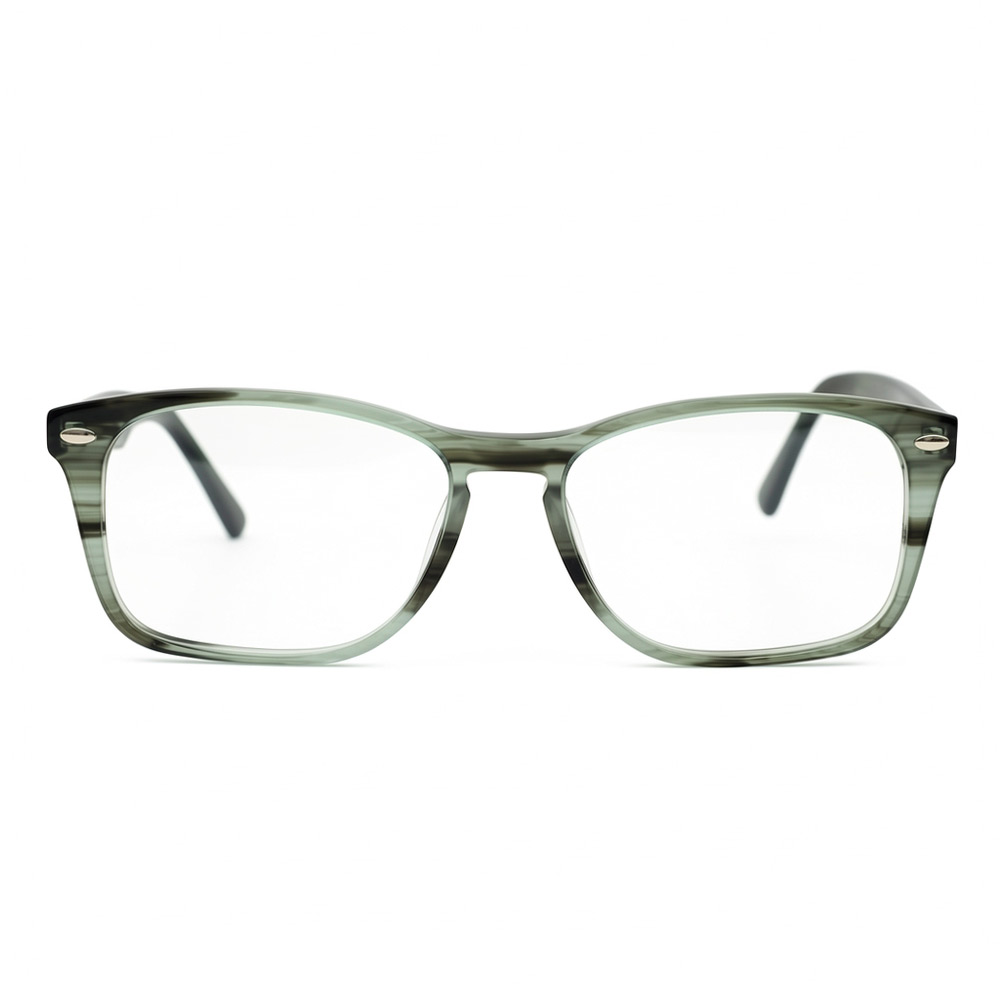 Wright Green Rectangle Glasses