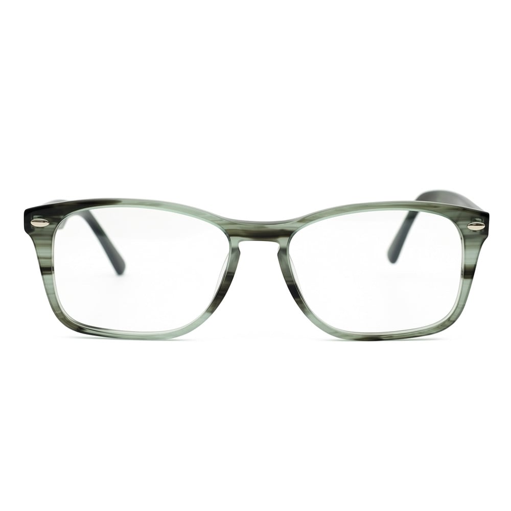 Wright Green Rectangle Glasses