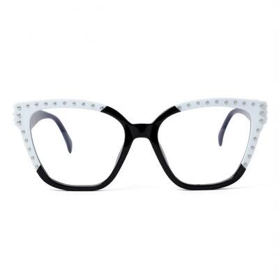 Gloria Lunettes Carrées Noires
