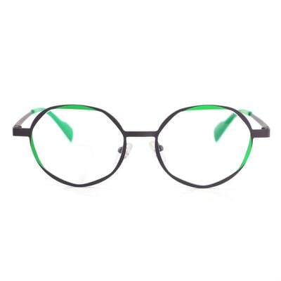 Bethun Graue Runde Brille