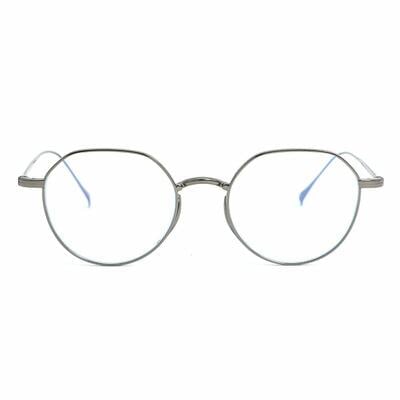 Rowan Gray Round Glasses