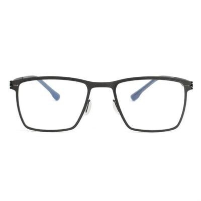 Quintina Gray Rectangle Glasses