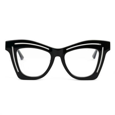 Scotty Lunettes Cat Eye Noires